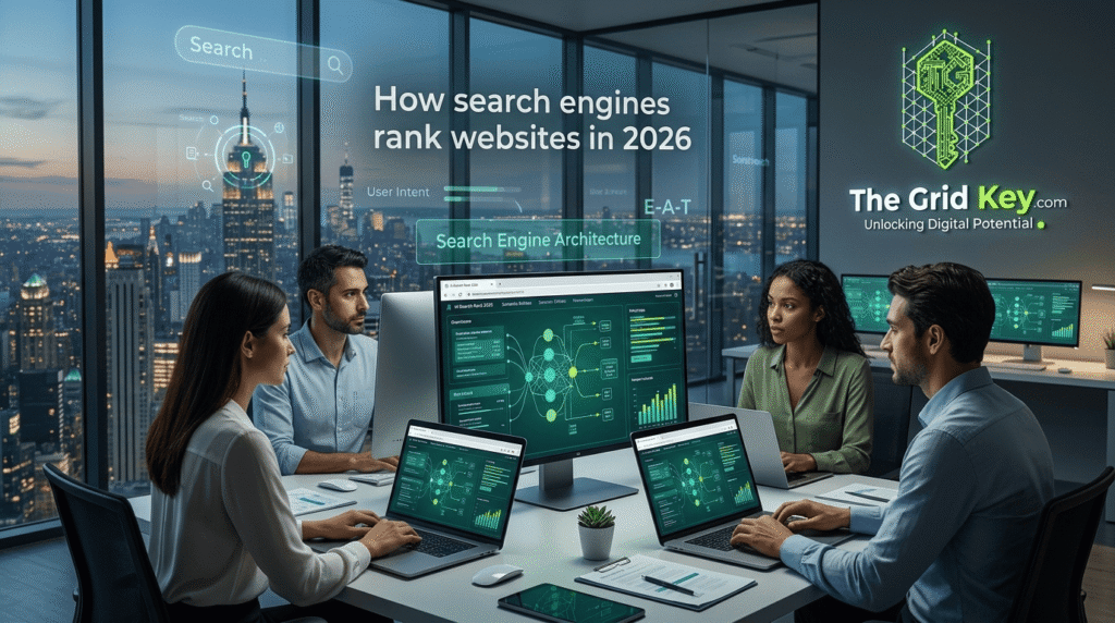 How search engines rank websites in 2026