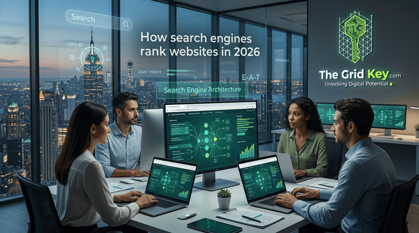 How search engines rank websites in 2026